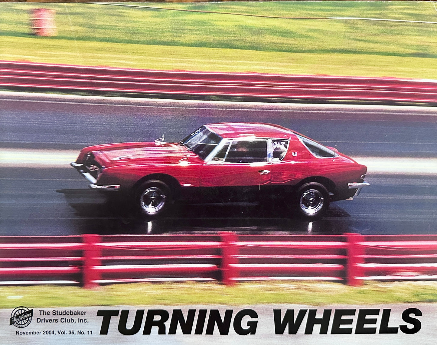 Complete Set of (12) Turning Wheels Studebaker Drivers Club Magazines 2004 - SDC-100