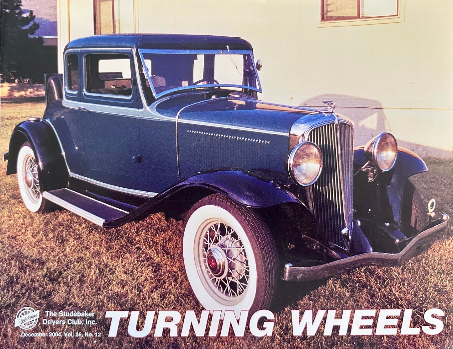 Complete Set of (12) Turning Wheels Studebaker Drivers Club Magazines 2004 - SDC-100