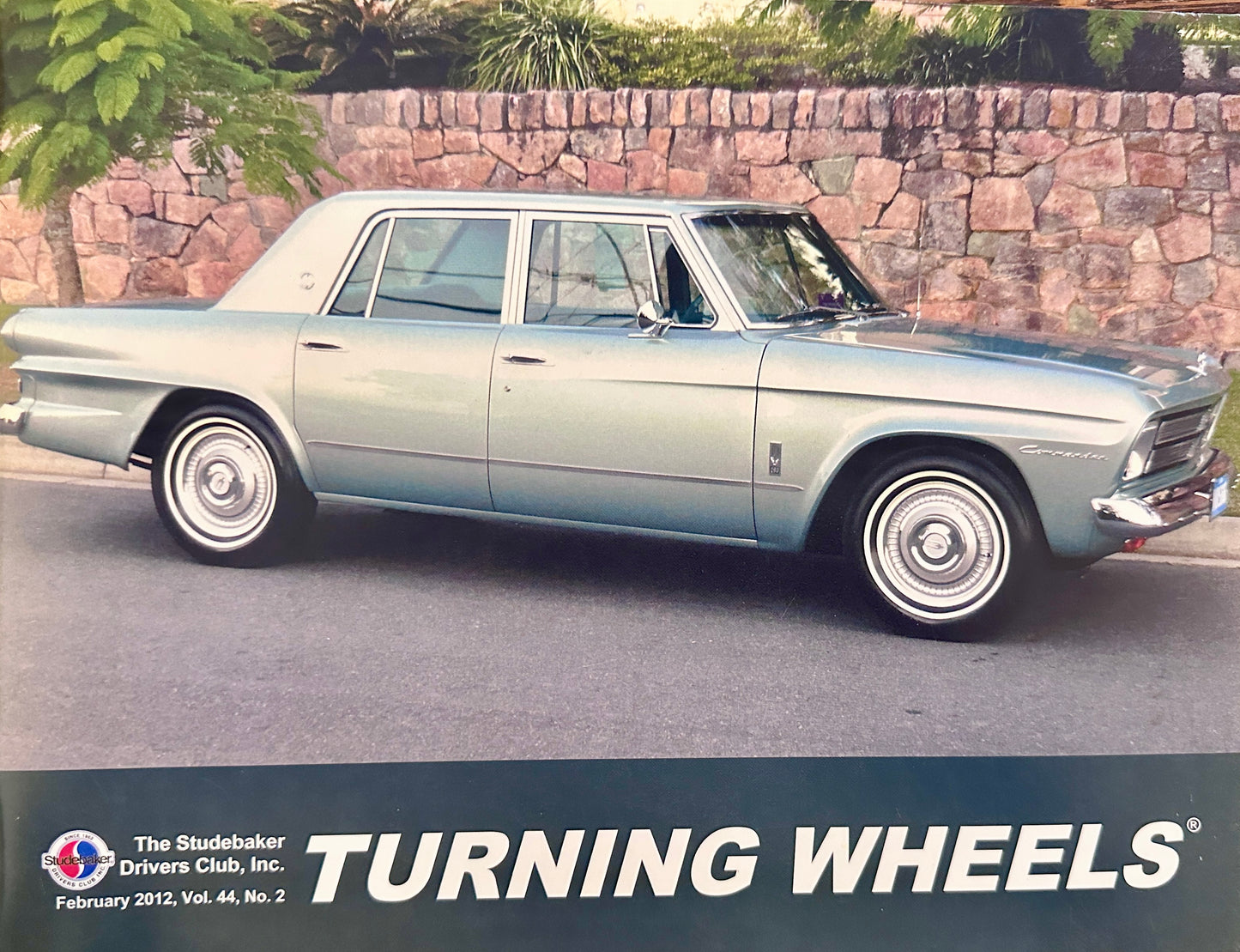 2012 Complete Set of 12 Turning Wheels Studebaker Driver's Club Magazines SDC-400