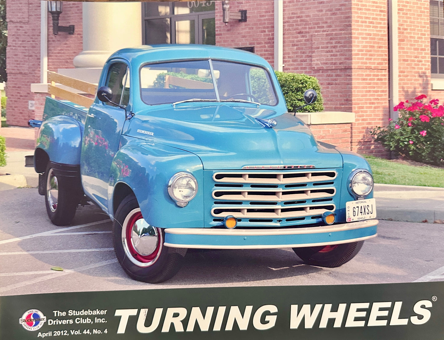 2012 Complete Set of 12 Turning Wheels Studebaker Driver's Club Magazines SDC-400