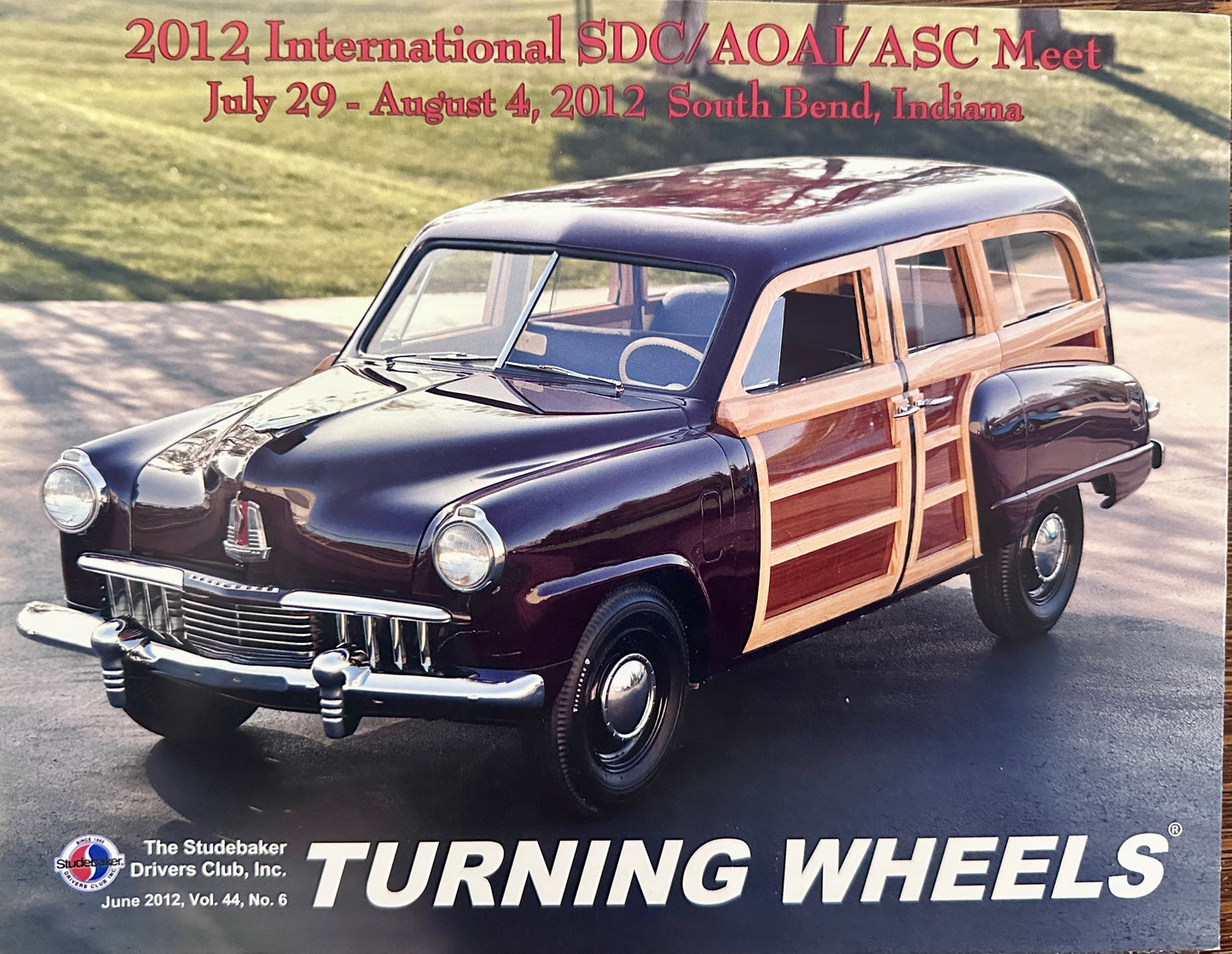 2012 Complete Set of 12 Turning Wheels Studebaker Driver's Club Magazines SDC-400