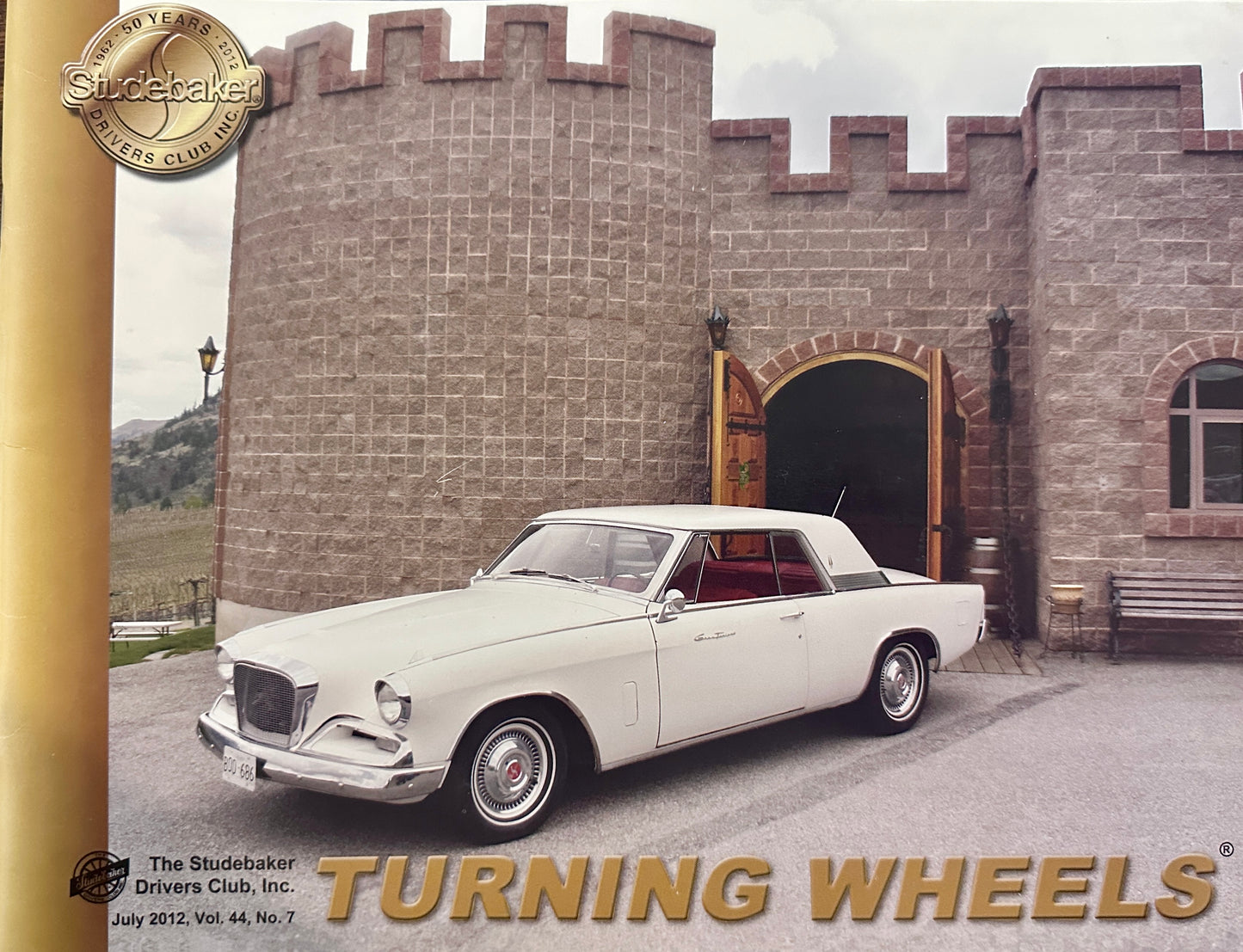 2012 Complete Set of 12 Turning Wheels Studebaker Driver's Club Magazines SDC-400