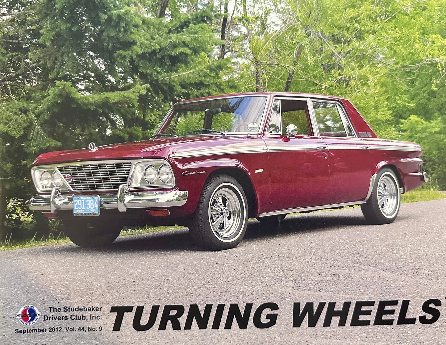 2012 Complete Set of 12 Turning Wheels Studebaker Driver's Club Magazines SDC-400