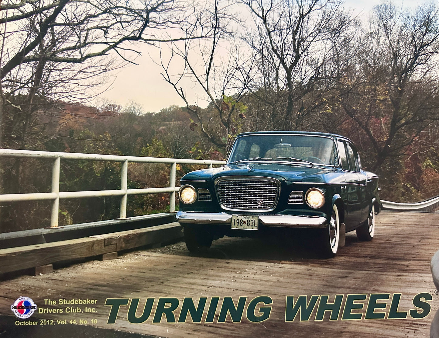 2012 Complete Set of 12 Turning Wheels Studebaker Driver's Club Magazines SDC-400