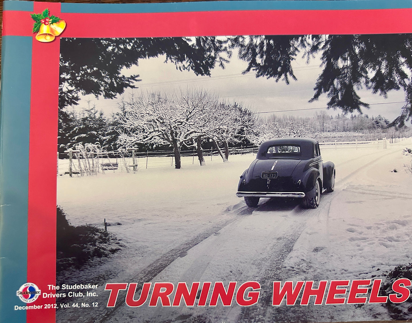 2012 Complete Set of 12 Turning Wheels Studebaker Driver's Club Magazines SDC-400
