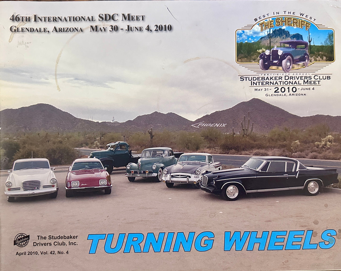 2010 Turning Wheels 2013 Complete Set Studebaker  SDC-600