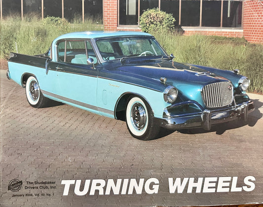 2008 Turning Wheels Complete Set 0F 12 Studebaker  SDC-700