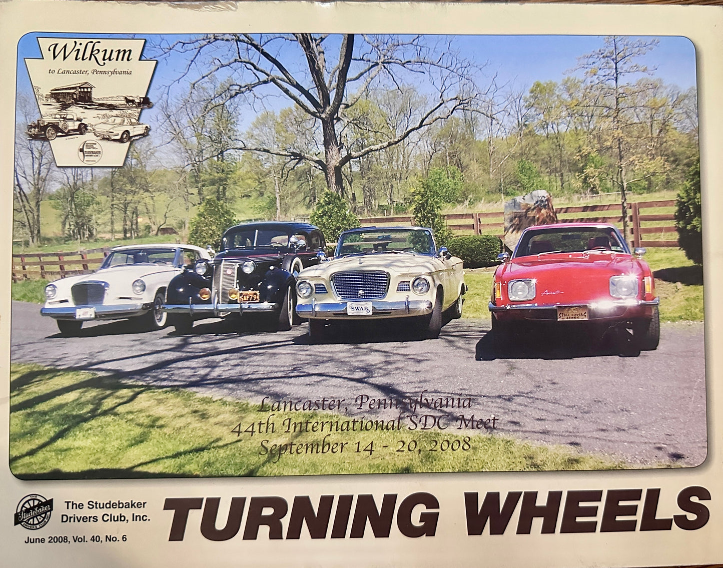 2008 Turning Wheels Complete Set 0F 12 Studebaker  SDC-700