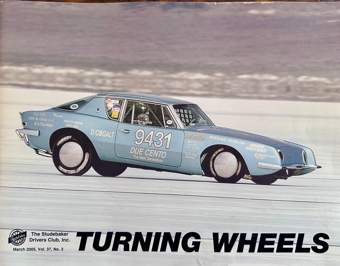 2005 Turning Wheels Set of 11 - Studebaker Drivers Club Magazines SDC-900