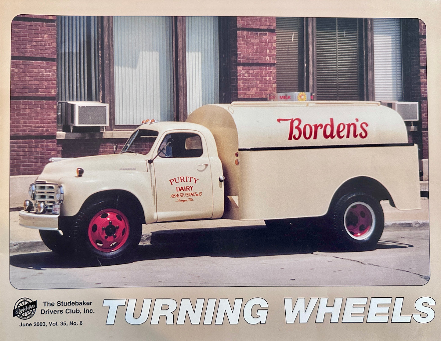 2003 Turning Wheels Set of 8 - Studebaker Drivers Club Magazines SDC-1000
