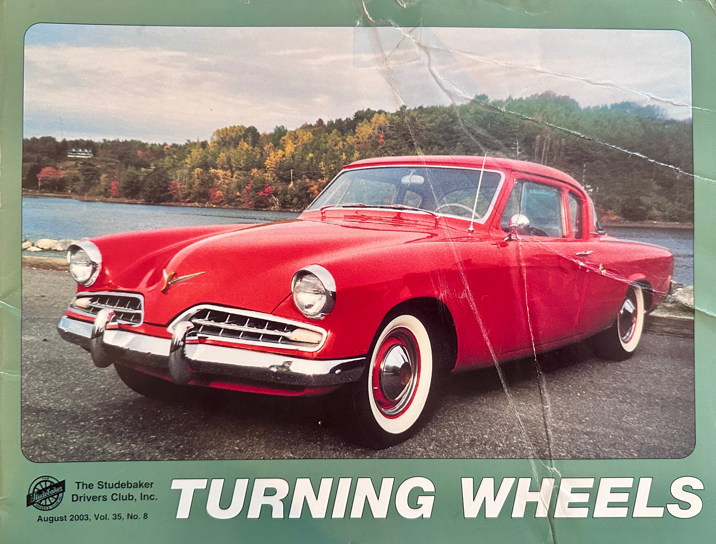 2003 Turning Wheels Set of 8 - Studebaker Drivers Club Magazines SDC-1000
