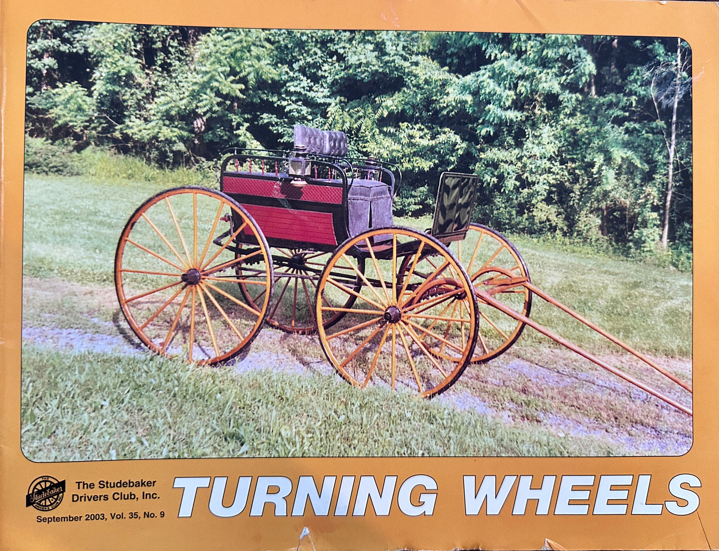 2003 Turning Wheels Set of 8 - Studebaker Drivers Club Magazines SDC-1000