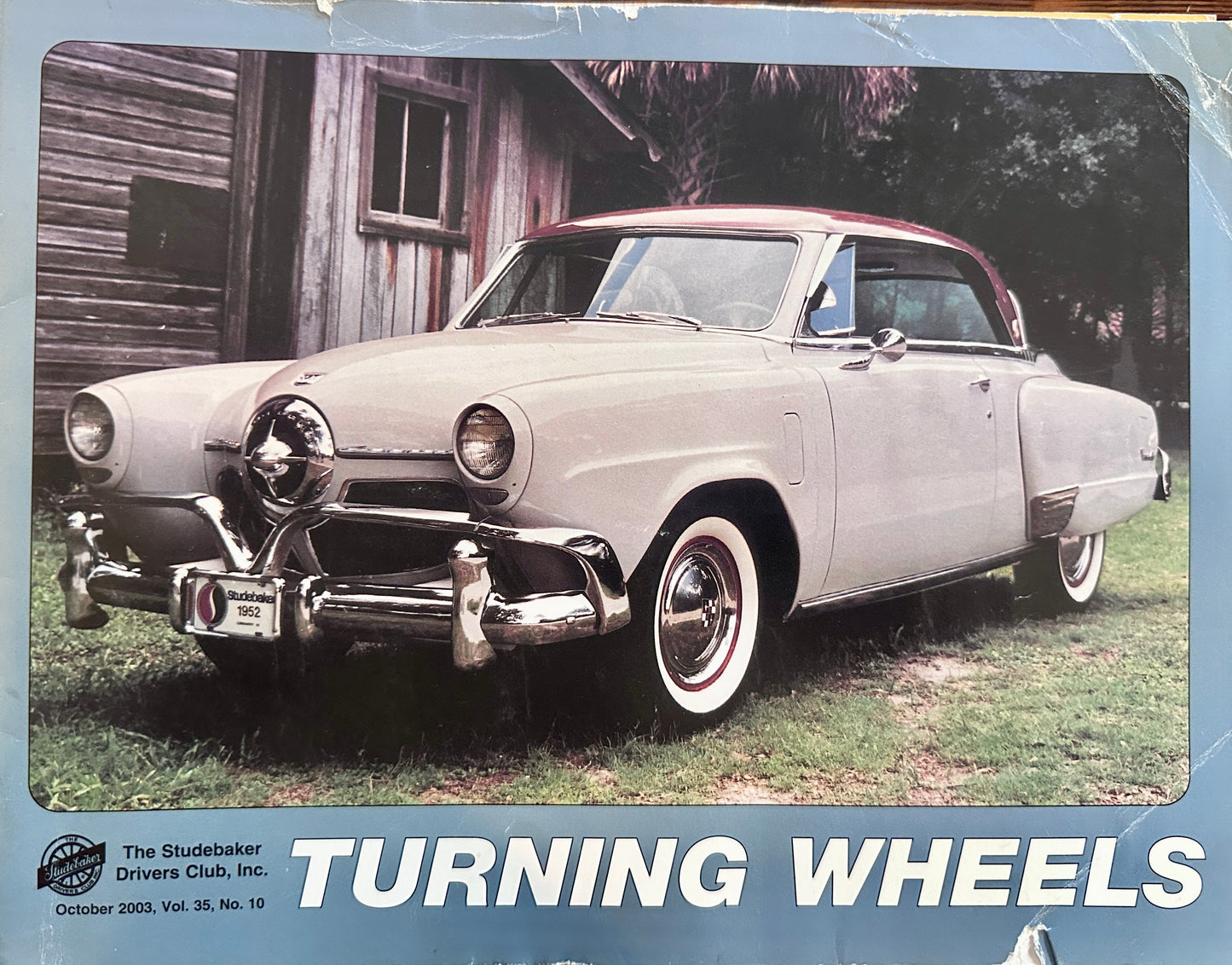 2003 Turning Wheels Set of 8 - Studebaker Drivers Club Magazines SDC-1000