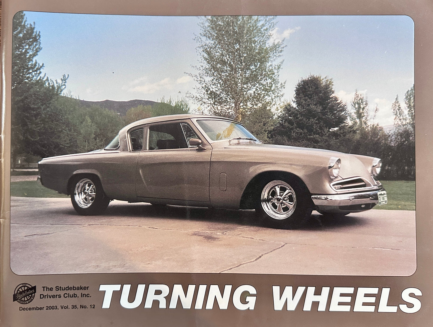 2003 Turning Wheels Set of 8 - Studebaker Drivers Club Magazines SDC-1000