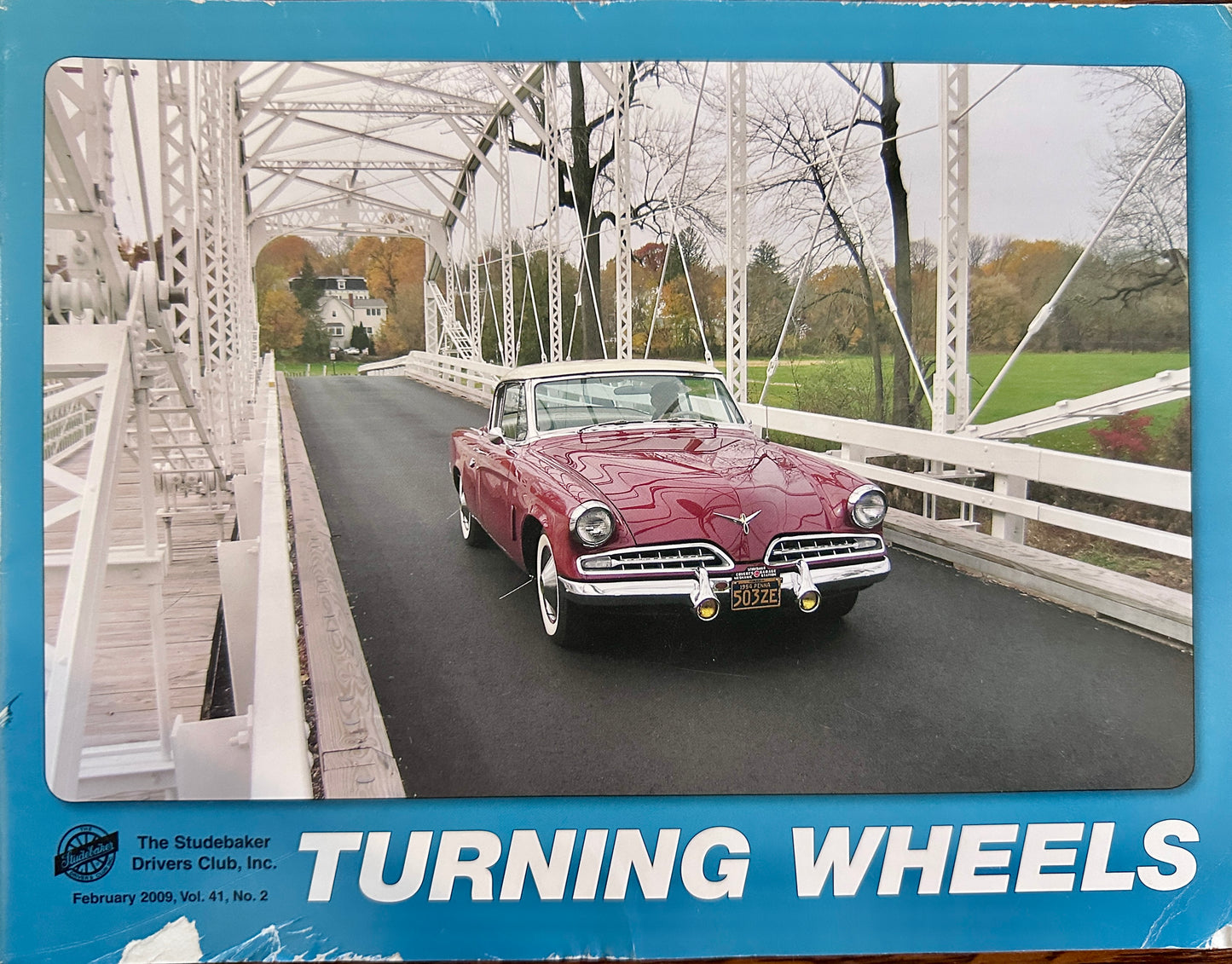 2009 Turning Wheels Set of 11 - Studebaker Drivers Club Magazines SDC-1100