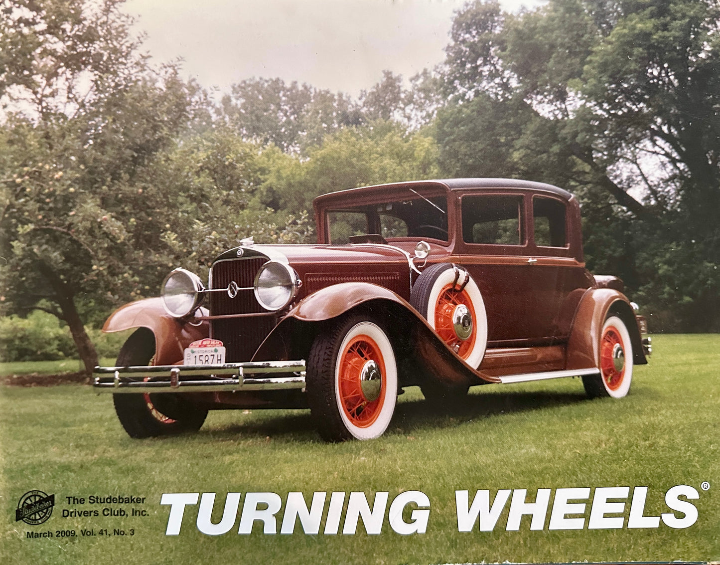 2009 Turning Wheels Set of 11 - Studebaker Drivers Club Magazines SDC-1100