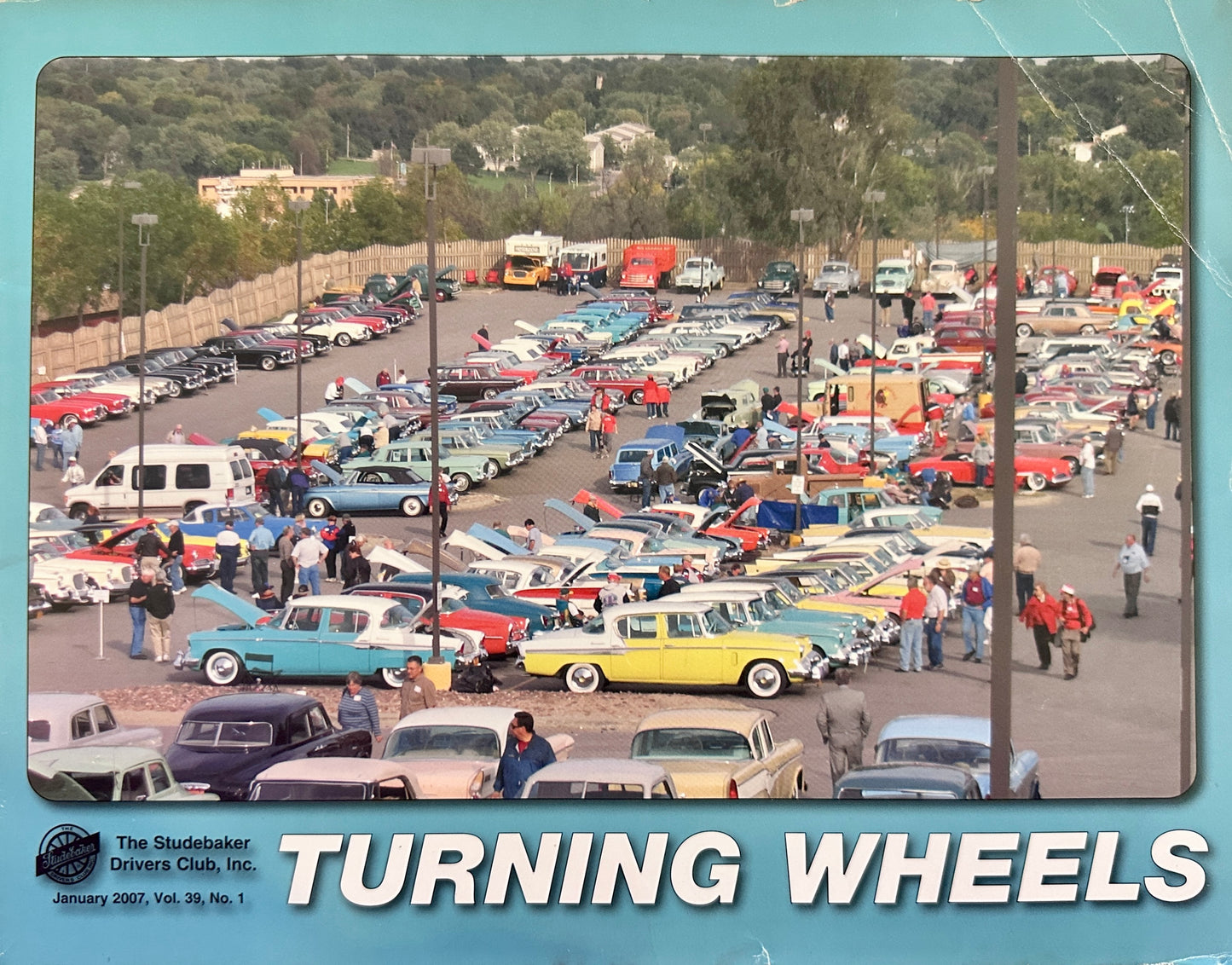 2007 Turning Wheels Set of 12 - Studebaker Drivers Club Magazines SDC-1200