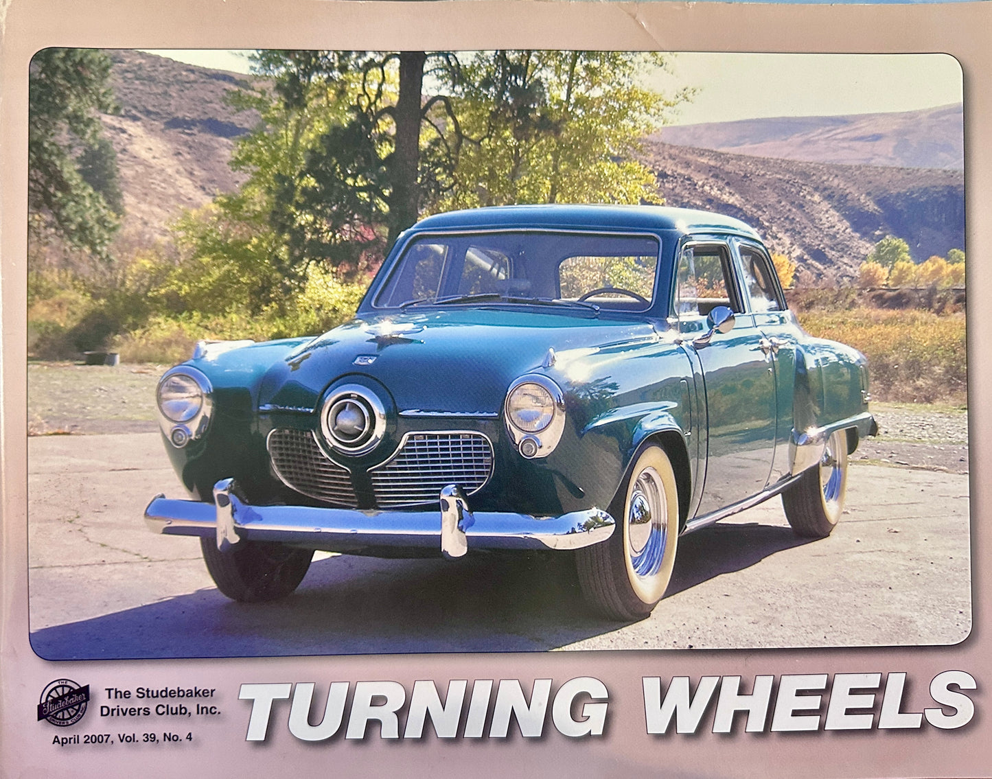 2007 Turning Wheels Set of 12 - Studebaker Drivers Club Magazines SDC-1200