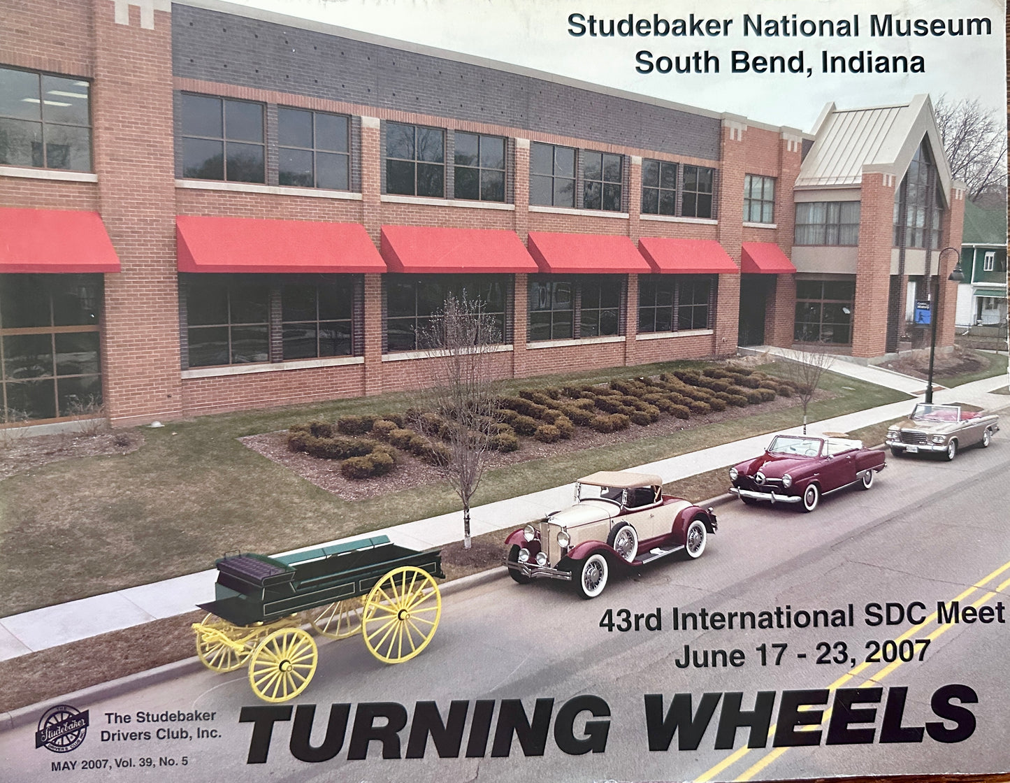 2007 Turning Wheels Set of 12 - Studebaker Drivers Club Magazines SDC-1200