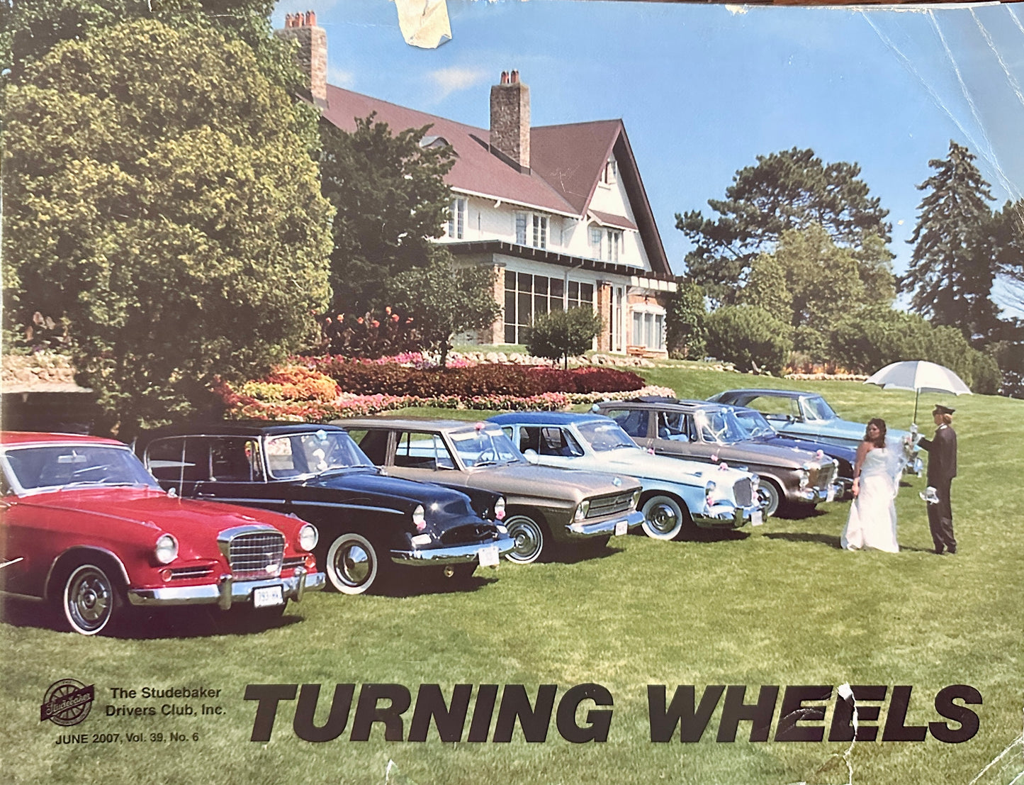 2007 Turning Wheels Set of 12 - Studebaker Drivers Club Magazines SDC-1200