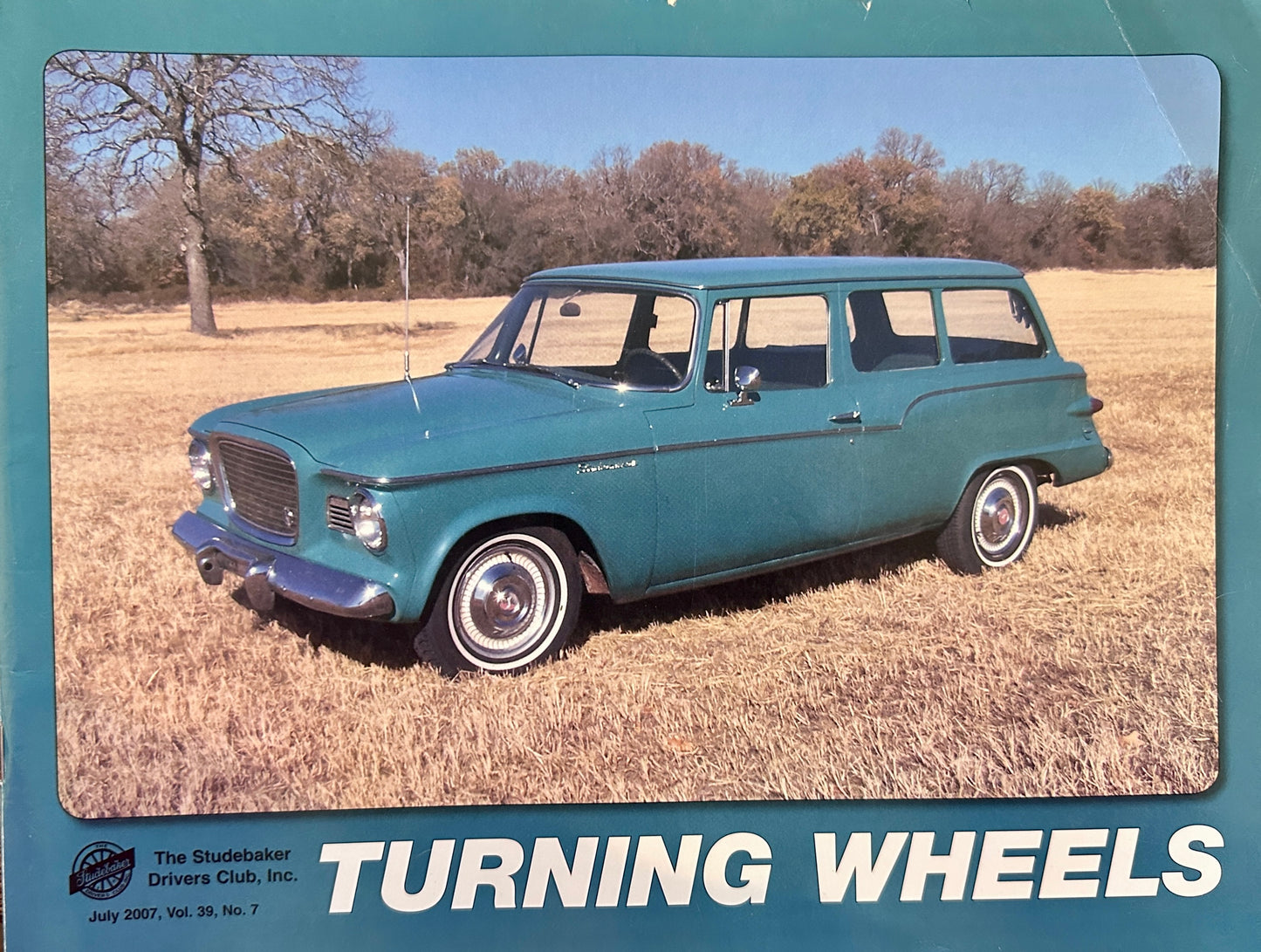 2007 Turning Wheels Set of 12 - Studebaker Drivers Club Magazines SDC-1200