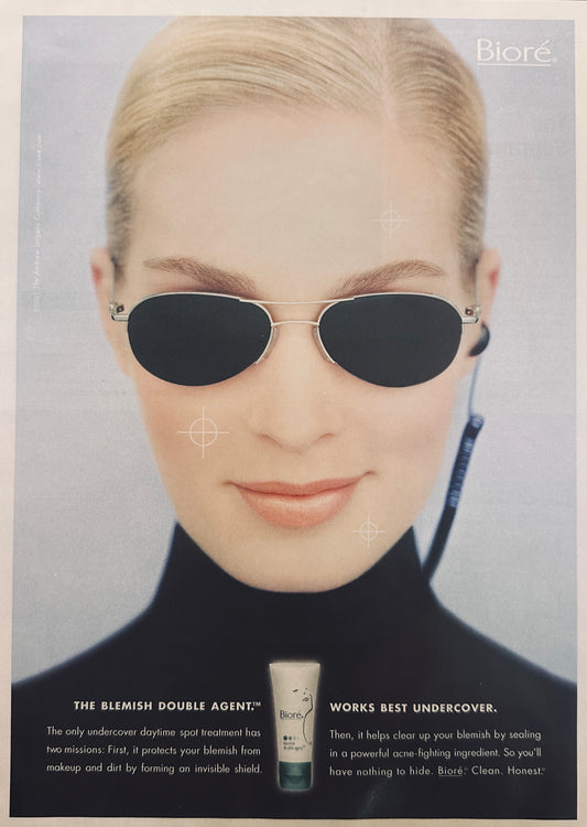 2001 BIORE Matrix Vibe Magazine Ad