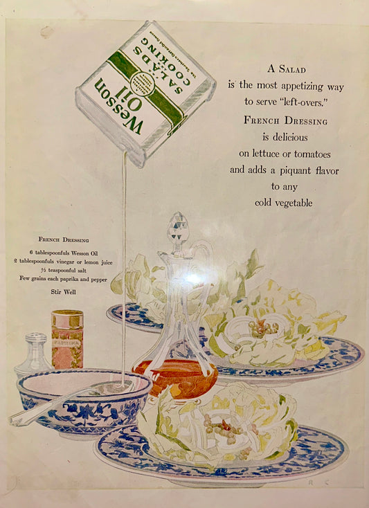 1922 Classic Wesson Oil & Post Toasties Ads #1925