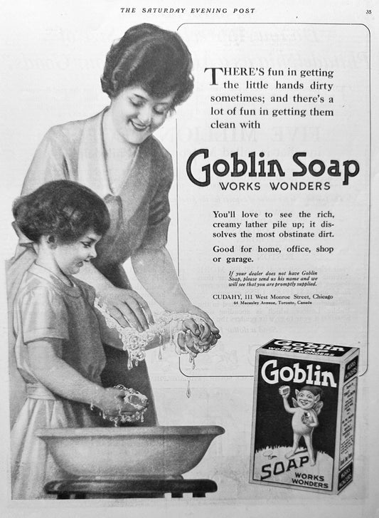 1919 Goblin Soap - Works Wonders - Ad #1973