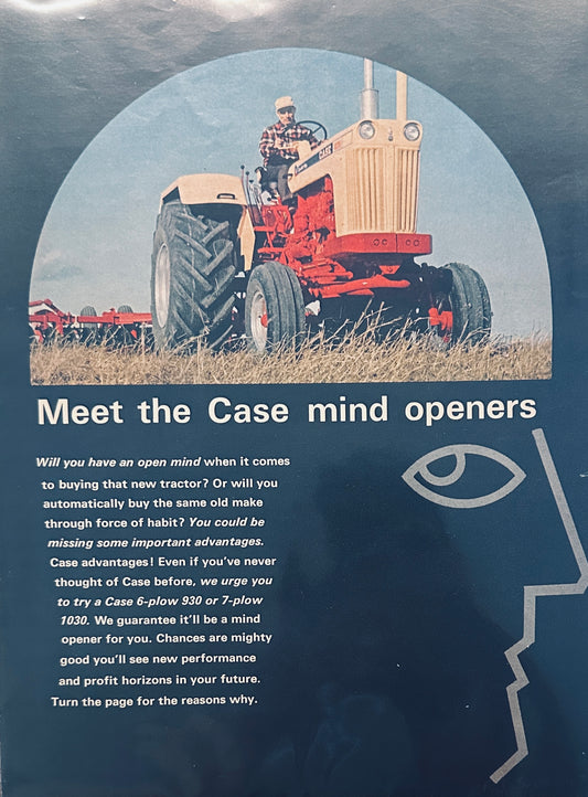 1967 Case - Meet the Mind Openers - 2-page - 8 Models -  Magazine Ad