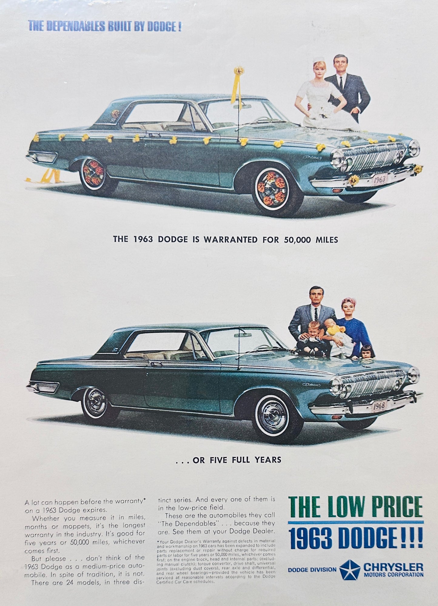 1962 Dodge Dart - Lots Can change in 5 years - Magazine Ad