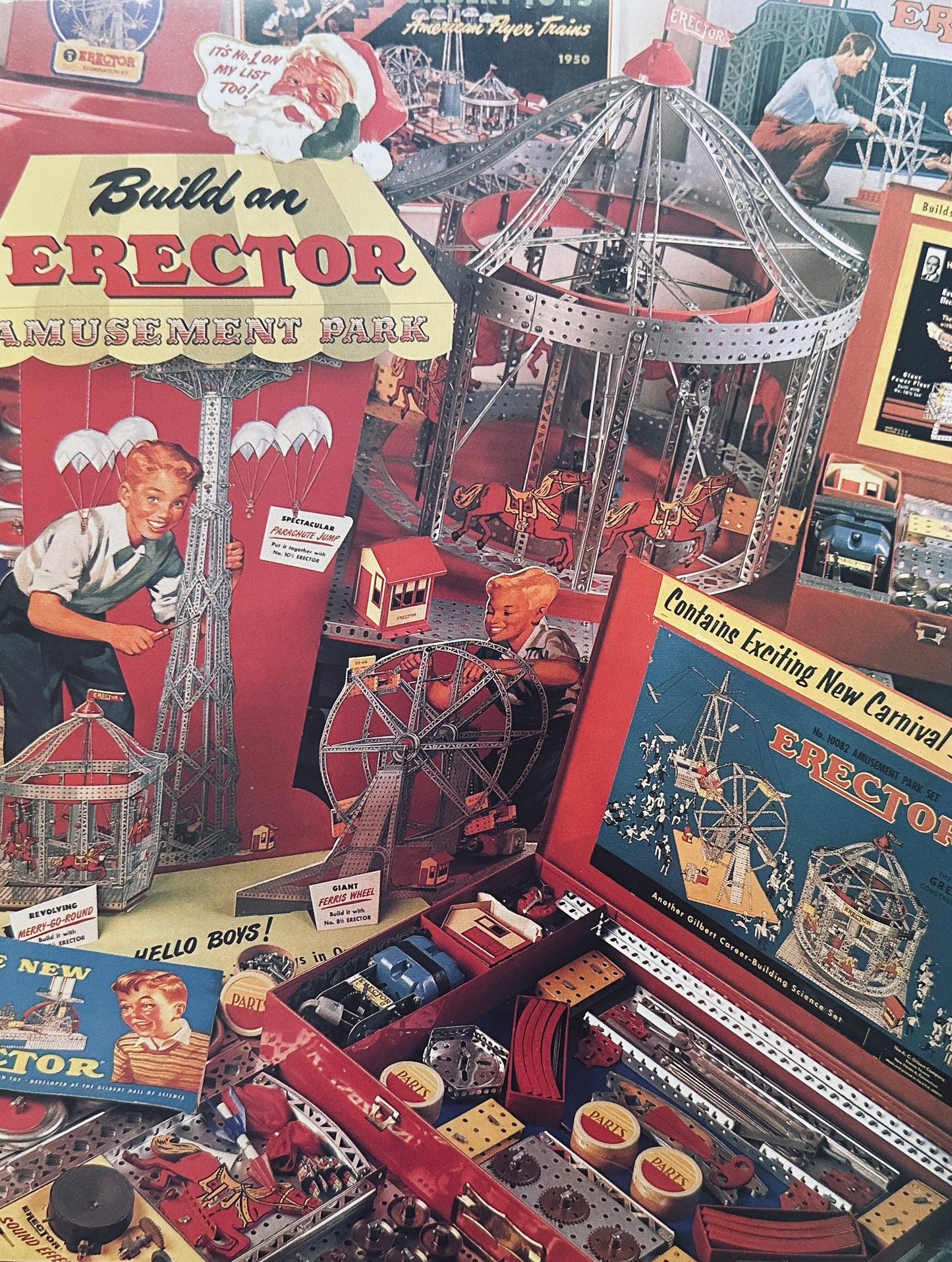 1999 Erector Set Retro Toy Magazine Ad