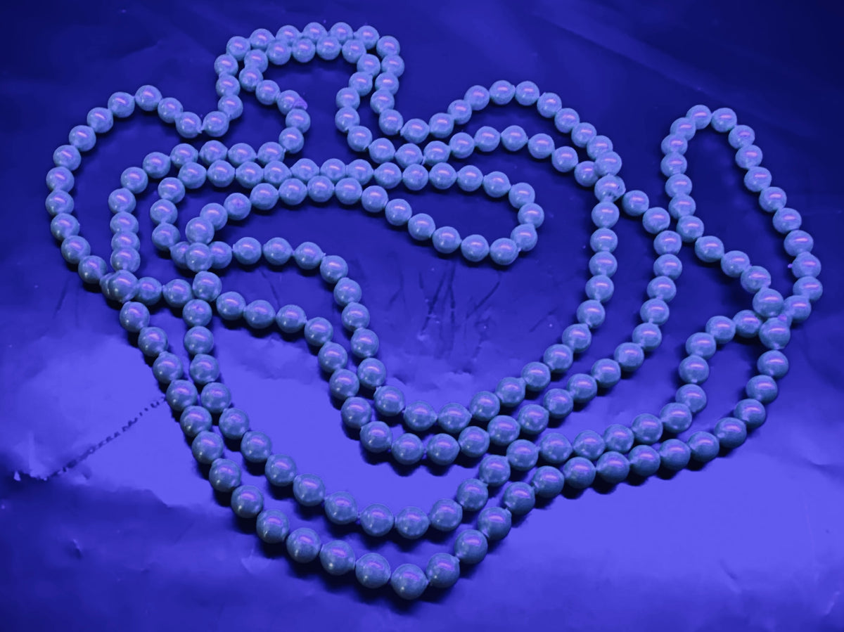 Fashion Faux Pearl "Moonglow" Glow in the Dark Necklace Lot (1950-1970)