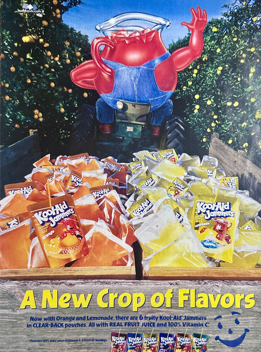 2003 Kool-Aid - New Crop of Flavors -Jammers - Magazine Ad