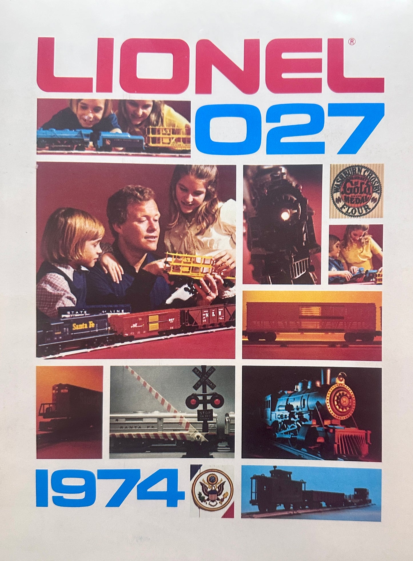 1974 Lionel 027 Model Train Catalog