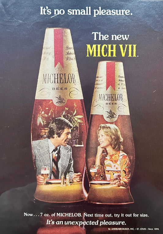 1975 Michelob 7 Oz + GE Energy Dual Advertisements