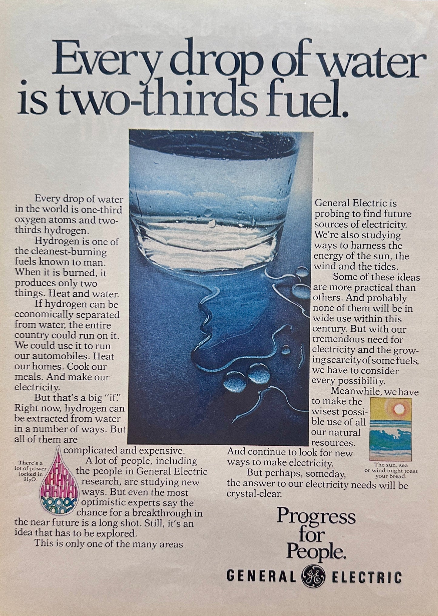 1975 Michelob 7 Oz + GE Energy Dual Advertisements