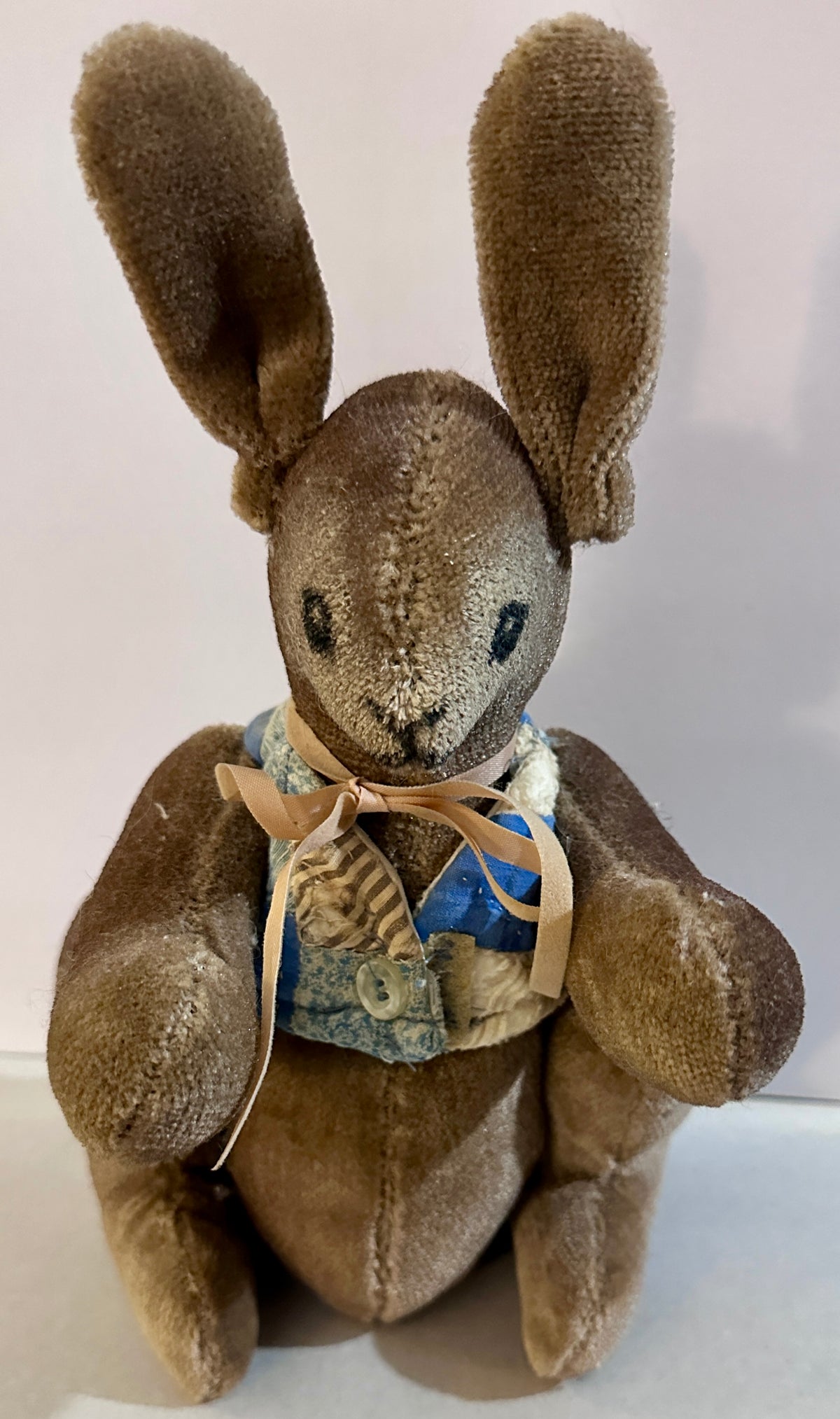Vintage Classic Creations Velveteen Rabbit with Poseable Arms  1980's?