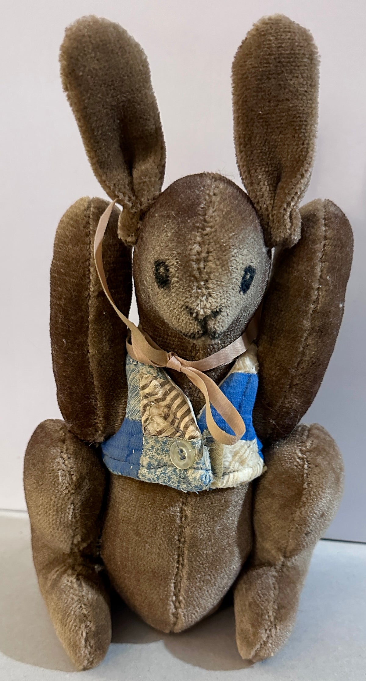 Vintage Classic Creations Velveteen Rabbit with Poseable Arms  1980's?