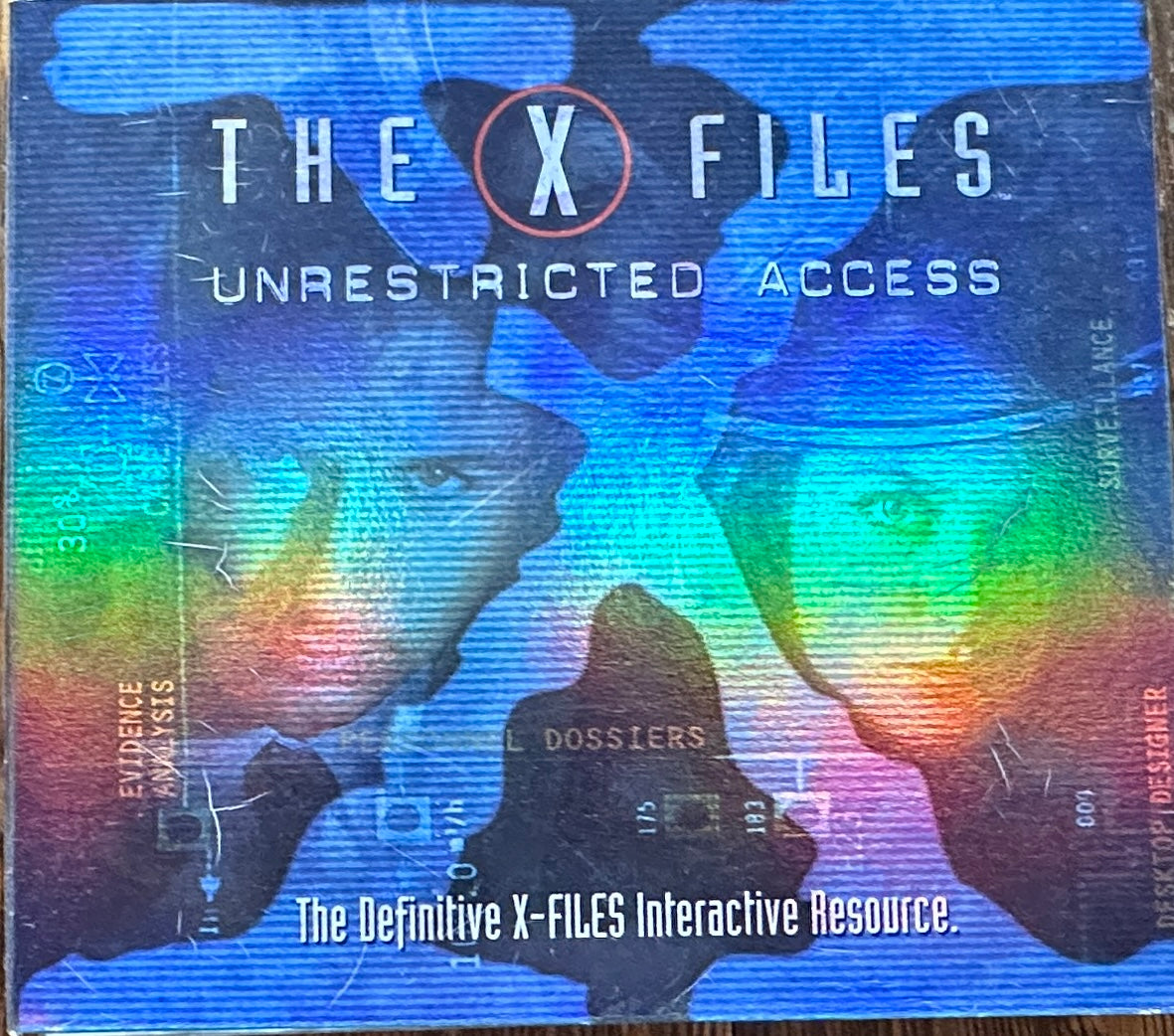 1997 - 1998 The X- Files Unrestricted Access Computer Simulation Software