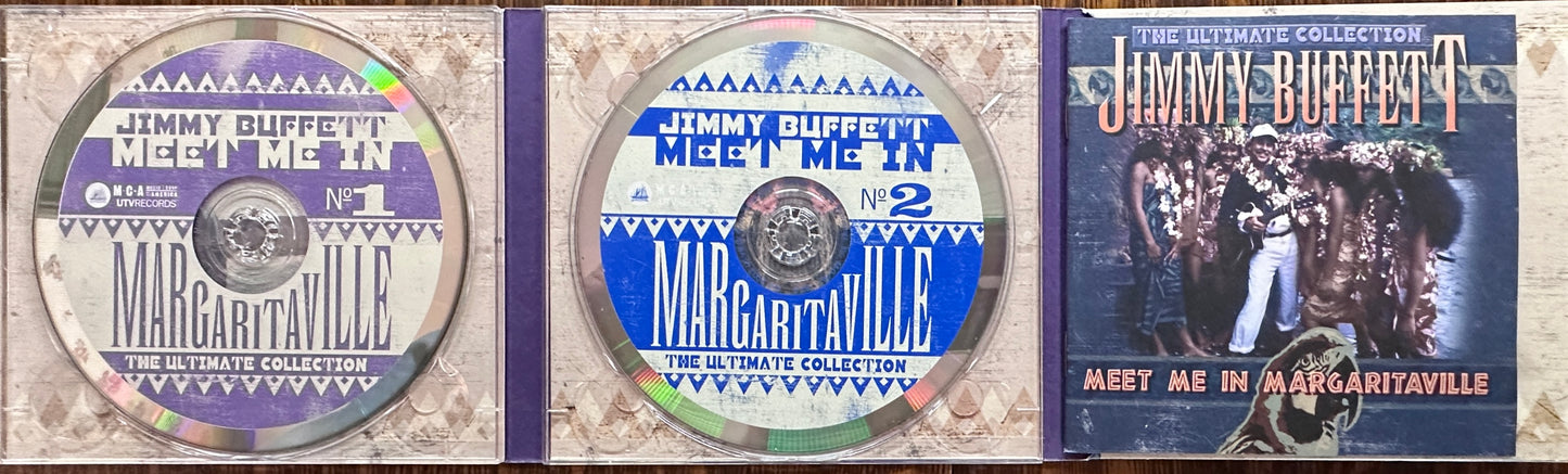 2003 Jimmy Buffet 2-Disc Meet Me In Margaritaville Music Cd