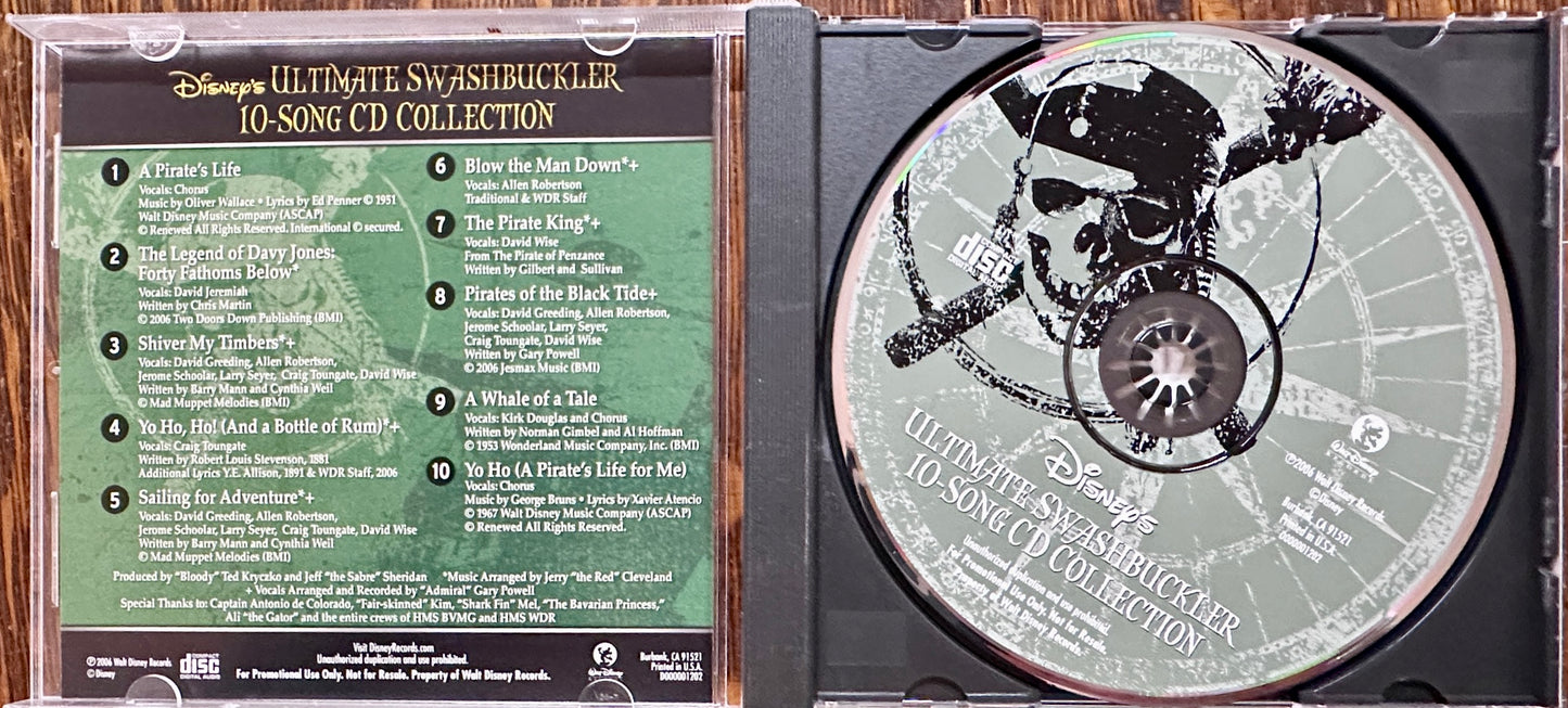 2006 Disney's Pirates of the Caribbean Music CD