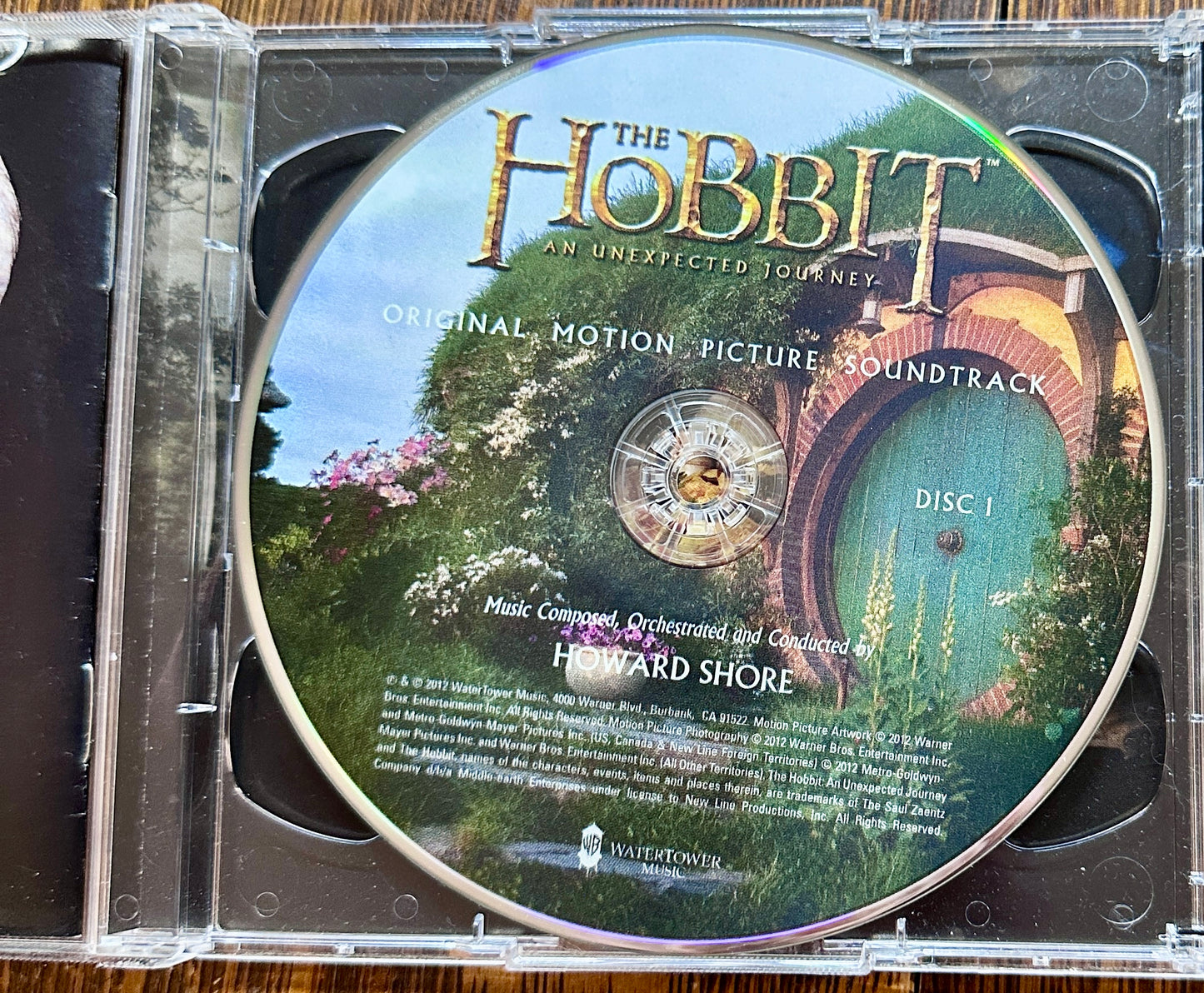 2012 Original Soundtrack from the epic Movie the Hobbit 2- Disc CD