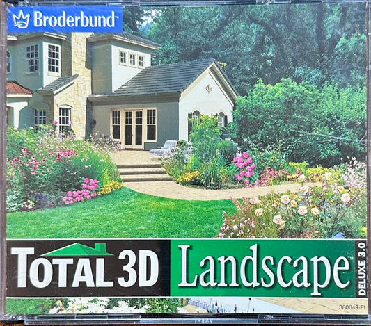 1999 - 2000 Total 3D Landscape Deluxe 3.0 WIN 95/98 Software 5 Disc Set