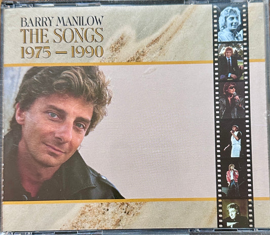 1990 Barry Manilow 2-Disc The Songs 1975 - 1990  Collection Music CD