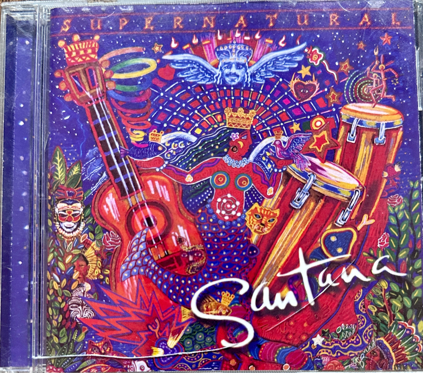 1999 Santana Supernatural CD - Arista Records