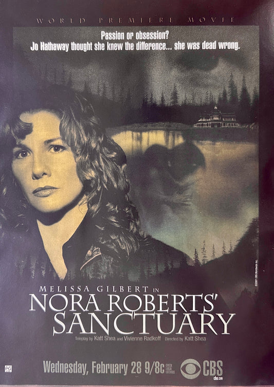 2001 Melissa Gilbert in Nora Robert's Sanctuary Made for TV Movie Promotional Ad