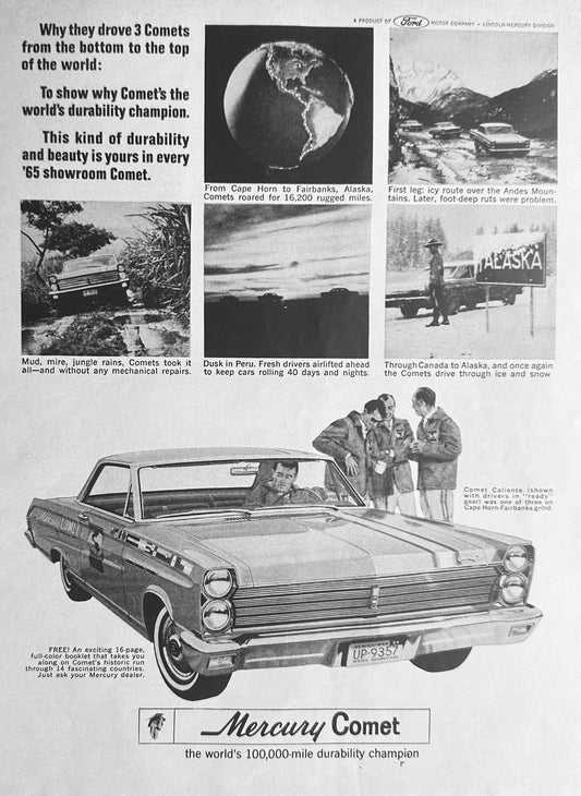 1965 Mercury Comet Magazine Ad