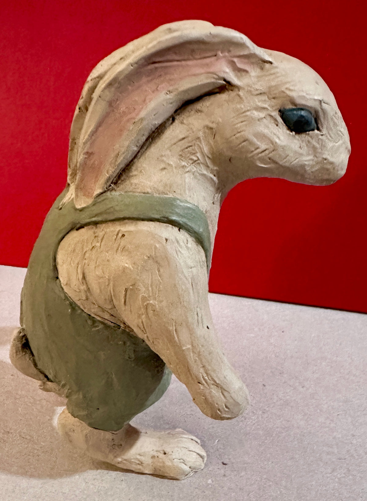 1986 Spring House Collection Bunny Harvest - Wheelbarrow CS592026