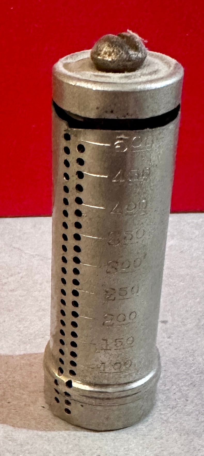 B & R Manufacturing Co. Tubular Pocket Dime Bank CS662026