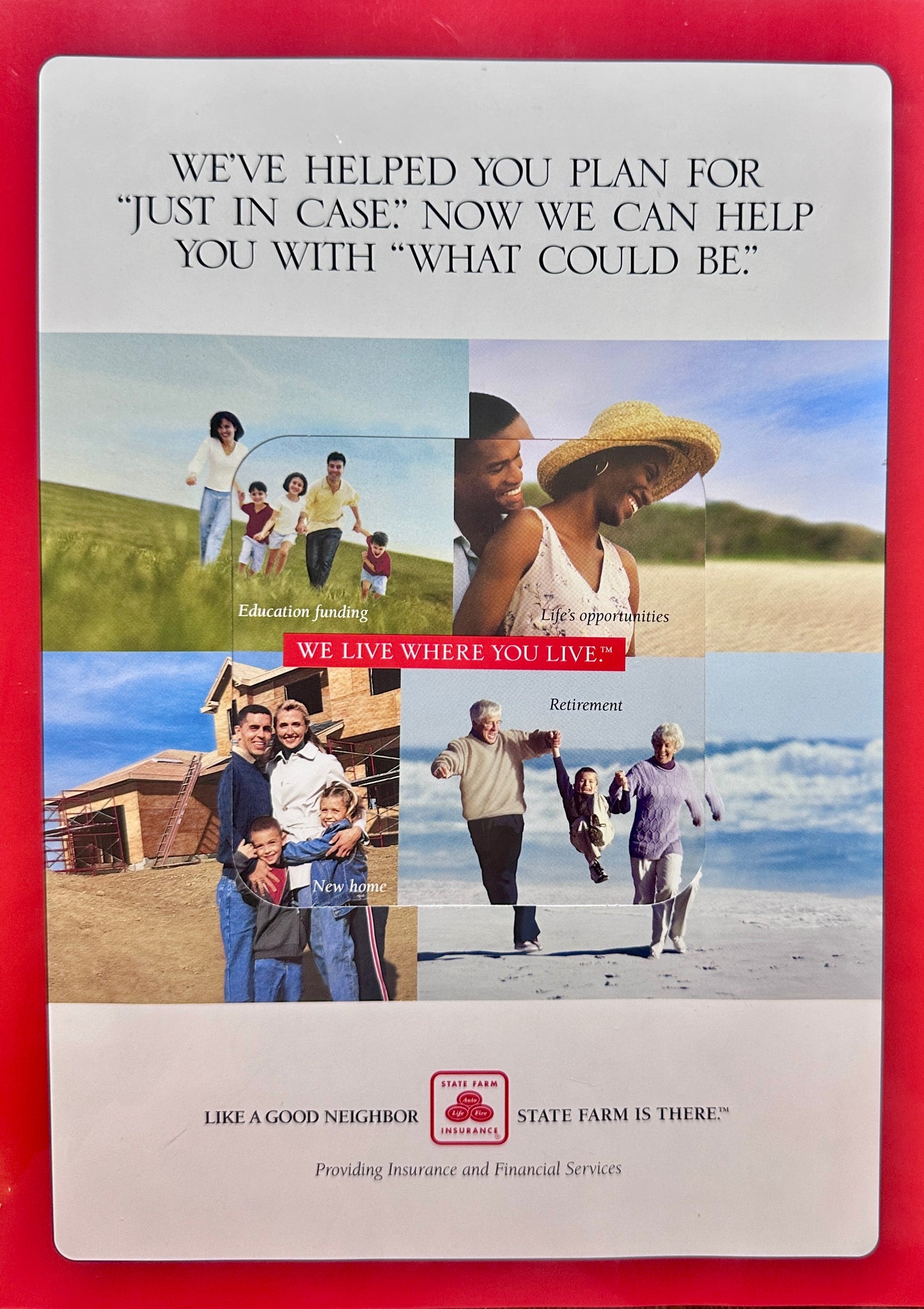 2003 State Farm Insurance Heavyweight Magazine Insert - Vintage Ad